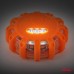 Lampa ostrzegawcza awaryjna z funkcją latarki 3xAAA IP65 12SMD + 3SMD AMIO-02499