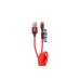 Kabel USB magnetyczny 3w1 na Lightning USB-C micro USB 1 m UC-8 AMIO-02522