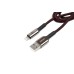 Kabel USB iphone Lightning z diodą LED 1 m UC-10 AMIO-02527