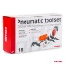 Zestaw akcesoriów pneumatycznych 18 el. PT-07 AMIO-02625
