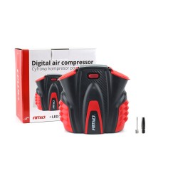 Kompresor samochodowy cyfrowy LED LCD 12V ACOMP-16 AMIO-02641