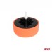 Zestaw gąbek do polerowania gąbki polerskie 3x125mm + adapter M14 AMIO-02648