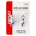 Żarówki LED CANBUS 3030 6SMD T10 W5W W10W White 12V 24V AMIO-02801