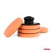 Zestaw gąbek do woskowania polerowania gąbki z uchwytem 125 mm 5 szt. AMIO-02903