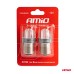 Żarówki LED STANDARD P21W 9SMD 12V Clear Blister 2 szt. AMIO-02953