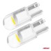 Żarówka LED STANDARD Clear White T10 W5W 12V biała 100 szt AMIO-02955