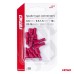 Konektory izolowane żeńskie płaskie 6.6mm 0.5-1.5mm2 10A 10 szt. AMIO-03063