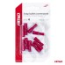 Konektory izolowane żeńskie okrągłe walcowe 4mm 0.5-1.5mm2 10A 10 szt. AMIO-03072