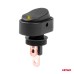 Włącznik przełącznik elipsa z podświetleniem 12V 24V AMIO-03088
