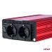 Przetwornica samochodowa prądu 12V 230V 1000W AMIO-03283