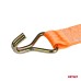 Pas transportowy z automatycznym zwijaczem 640kg 25mm 3,5m J-TYPE AMIO-03319
