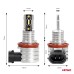 Żarówki samochodowe LED seria H-mini H8 H9 H11 H16 6500K Canbus AMiO-03333