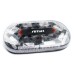 Belka ostrzegawcza LED 33cm magnes homologacja R65 R10 12-24V AMIO-03336