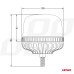 Lampa ostrzegawcza błyskowa kogut 24 LED W25SB 12V 24V AMIO-03339