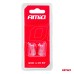 Żarówki halogenowe T10 W5W W2.1x9.5d 12V 2szt. blister AMIO-03346