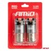 Żarówki LED CANBUS PRO BAY15D P21/5W 4x3030 SMD czerwone 12V 24V AMIO-03586