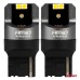 Żarówki LED CANBUS PRO WY21W 4x3030 SMD pomarańczowe 12V 24V AMIO-03590
