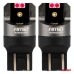 Żarówki LED CANBUS seria PRO W21/5W 4x3030 SMD Red 12V 24V AMIO-03592