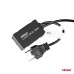 Żarówki samochodowe LED seria PL Lens H4 soczewka 6000K Canbus AMIO-03667