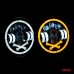 Lampa robocza LED SKULL czaszka dodatkowa ozdobna 12V 24V AMIO-03695