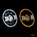 Lampa robocza LED GHOST duch dodatkowa ozdobna 12V 24V AMIO-03696