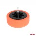 Zestaw gąbek do polerowania gąbki polerskie 3x150mm + adapter M14 AMIO-03703