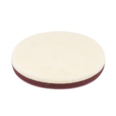 Pad polerski wełniany futro polerskie hard twardy na rzep 125 mm AMiO-03706