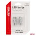 Żarówki LED STANDARD T10 W5W 2x1860 SMD White 12V 24V AMIO-03719
