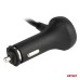Rozdzielacz rozgałęźnik trójnik zapalniczki + woltomierz ładowarka USB USB-C 12V 24V AMIO-03781