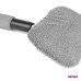 Myjka do szyb okien luster teleskopowa prostokątna mikrofibra 30,5/46 cm AMIO-03859