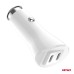 Ładowarka samochodowa 2x USB-C 40W AMIO-03884
