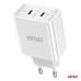 Ładowarka sieciowa 230V 2x USB-C 40W AMIO-03892