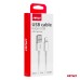 Kabel do ładowania USB-A - LIGHTNING IPHONE 2A 100cm FullLINK AMIO-03895