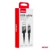 Kabel do ładowania USB-A - LIGHTNING IPHONE 3A 100cm FullLINK AMIO-03925