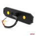 Lampa błyskowa ostrzegawcza płaska 6x3W LED R65 R10 12V 24V AMIO-03930