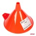 Lejek plastikowy uniwersalny mały do paliwa cieczy wody 14 cm AMIO-04041