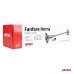 Klakson fanfara sygnał dźwiękowy chrom 520 mm 12V 24V HighTone AMIO-04077