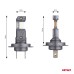 Żarówki samochodowe LED seria HYBRID H7 H18 6000K Canbus 60W AMIO-04115