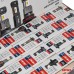 Żarówki samochodowe LED seria HYBRID H1 H3 H4 H7 HB3 HB4 6000K Canbus 16 kpl. AMIO-04120
