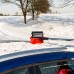 Szczotka zmiotka skrobaczka do szyb śniegu lodu teleskopowa ze ściągaczką wody 98-134 cm AMIO-04147
