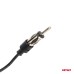 Antena samochodowa ze wzmacniaczem uniwersalna typu rekin z wtykiem DIN AMIO-04159