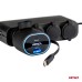 Szybka ładowarka samochodowa ze zwijanym kablem 50W PD30W PD20W + QC3.0 USB-A USB-C AMIO-04176