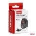 Ładowarka samochodowa z gniazdami USB wodoodporna w kształcie łódki USB + USB-C QC3.0 12V 24V AMIO-04229