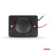 Ładowarka samochodowa z gniazdami USB wodoodporna kwadratowa USB + USB-C QC3.0 12V 24V AMIO-04231