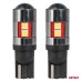 Żarówki LED CANBUS T10 W5W 9 SMD 3030 White 12V 24V 36V 48V AMIO-04244