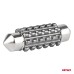 Żarówki LED CANBUS Festoon C5W 2SMD 3838 41mm White 12V 24V AMIO-04250