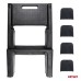 Taboret drabinkowy składany 51,5cm 150kg AMIO-04267