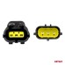 Złącze elektryczne wodoodporne zestaw 3 PIN 2.2mm AMIO-04347