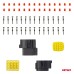 Złącze elektryczne wodoodporne zestaw 16 PIN 2.2mm AMIO-04353