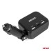 Rozdzielacz gniazda zapalniczki z ładowarką 2x USB-A 1x USB-C 12V 24V 100W 180° AMIO-04357